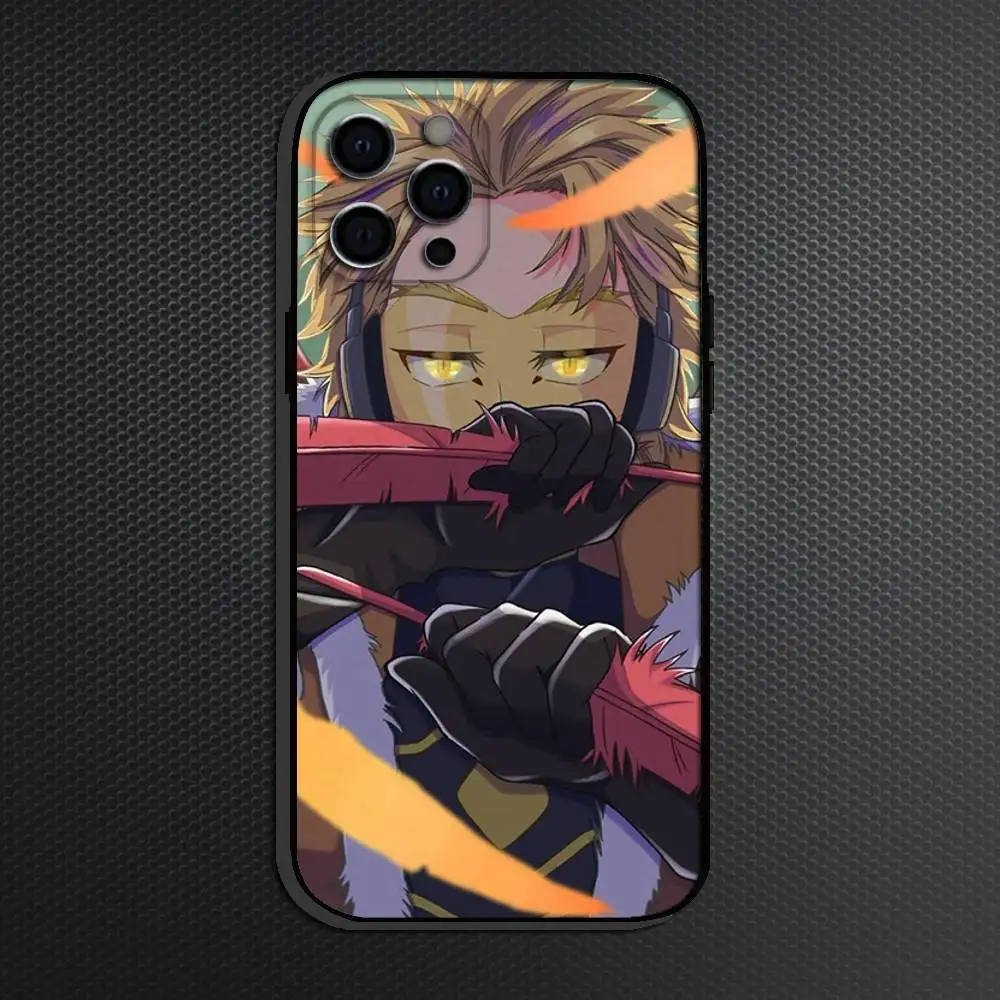 Etui na telefon M-My Hero Hawks do iPhone 16,15,14,13,12,11 Plus,Pro Max, inne miękkie czarne etui