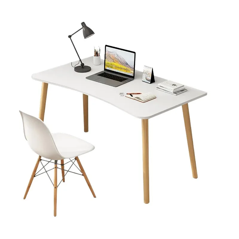 Modern minimalist computer desk for rent, bedroom, desktop computer desk, home office, female study desk, writing desk