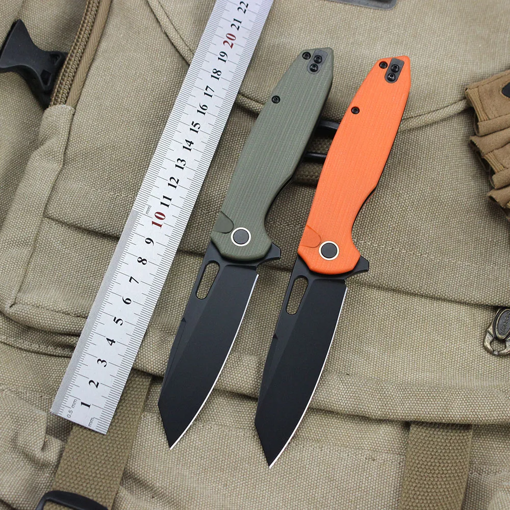 Wielofunkcyjny składany nóż kieszonkowy outdoorowy, przenośny nóż kempingowy typu flipper, taktyczny nóż myśliwski survivalowy, nóż składany, narzędzie EDC dla mężczyzn