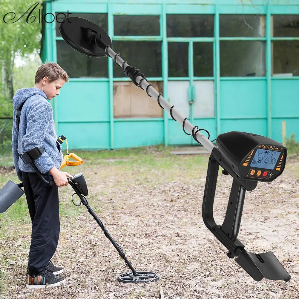 Metal Detector Handheld Gold Search Detector LCD Display Underground Metal Detector Tracker Profession Treasure Search Monitor