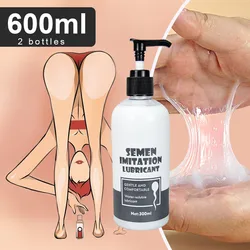 300ml Anal Lubricant for Women Gay Semen Water Based Sexsual Goods for Couples Adult Sex Toys Vaginal Oral Massage Oil Lube Gel