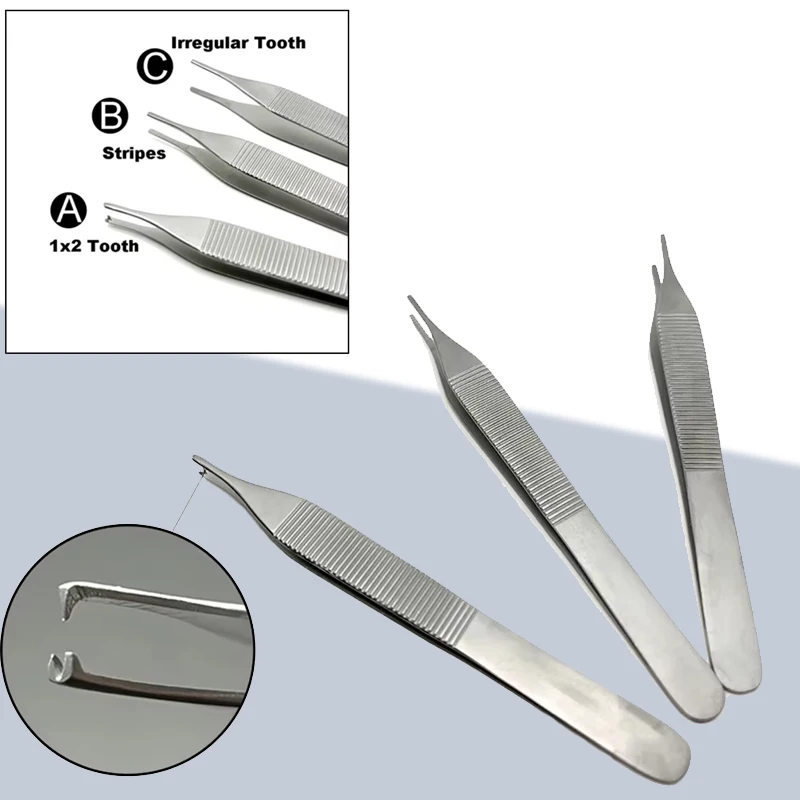 

Высококачественные стоматологические щипцы из нержавеющей стали, хирургический пинцет, инструмент для извлечения, 1 шт., для стоматологической клиники