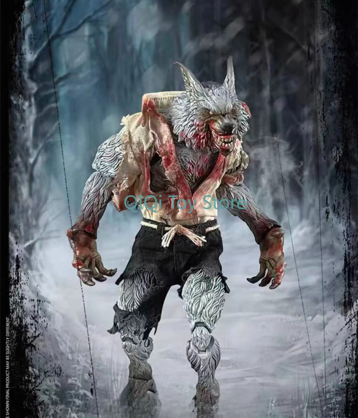 متوفر في المخزون PM003 1/12 Monster in the Palm Jungle Howling Werewolf Jungle العلامة التجارية الجديدة #2