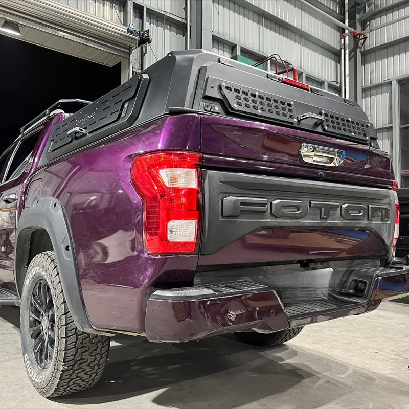 High Quality High Strength Anti Corrosion Pickup Cargo Bed Hard Canopy Rear Top Cover Exterior Accessories