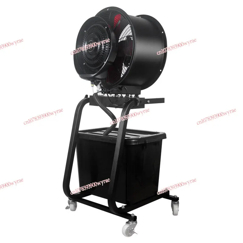 

Spray electric fan centrifugal humidifier dust removal and cooling workshop construction site hand push large atomizer