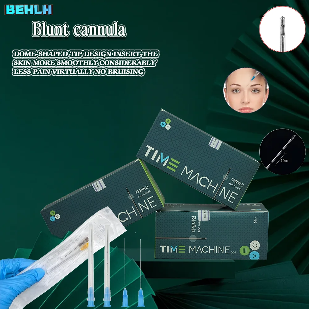 30/50/100pcsHigh Quality Korea Fine Micro Blunt Needle Canula 14G 90MM Blunt Tip Cannula Needle For Filler Hyaluronic