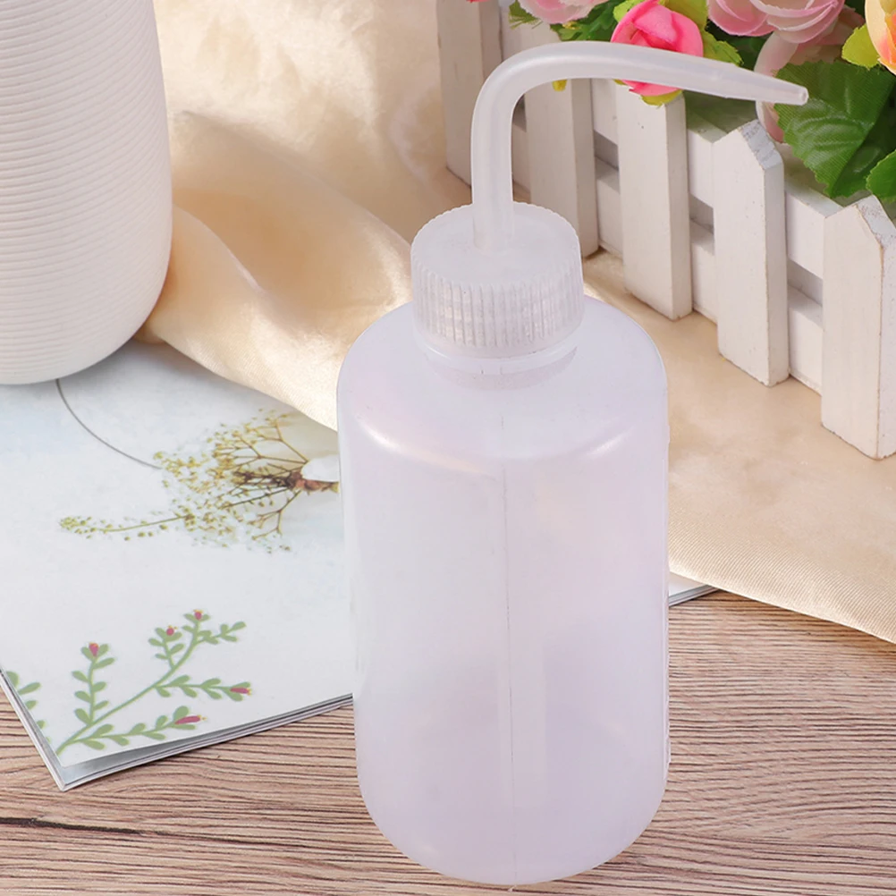 

2pcs Adjustable Nozzle Pointed Watering Leakproof Lab Squeeze Graduated Markings Pp Material Portable Lubricant Squirt