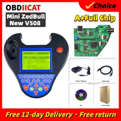 Vendita calda più recente versione V508 Super Mini ZedBull Smart Zed-Bull Key Transponder Programmer mini ZED BULL Key Programmer