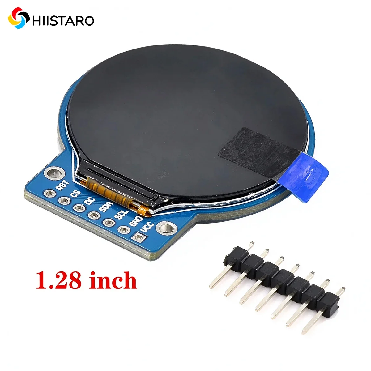 1.28 Inch Round TFT Display Module 240x240 IPS Full View RGB Color Screen SPI Interface for Arduino DIY Project