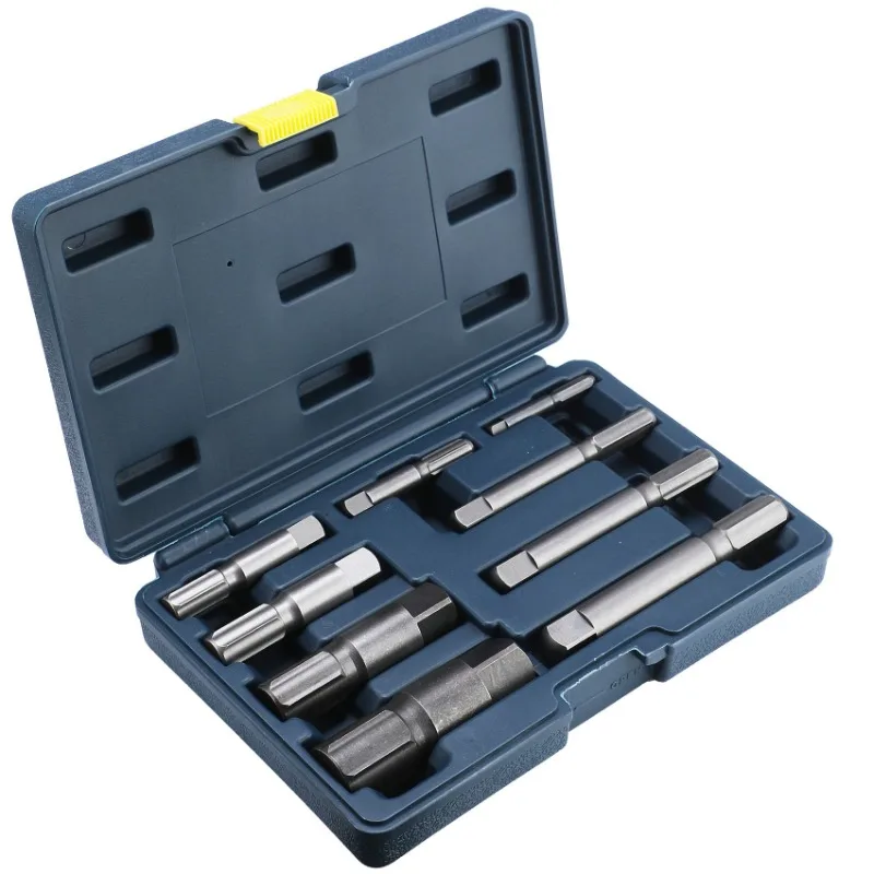 

Water pipe pipe broken wire remover, dock pipe broken head remover, 9-piece set of various specifications