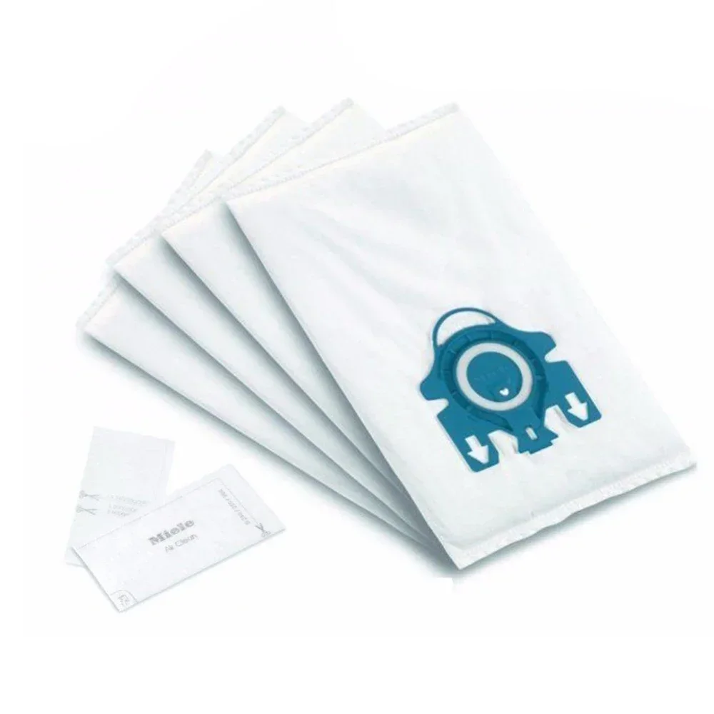 20 قطعة/الوحدة ل Miele نوع GN ديلوكس الاصطناعية فراغ و 4 مرشحات S2 S5 S8 C1 C3 Hepa مكنسة كهربائية أكياس الغبار مع مرشحات