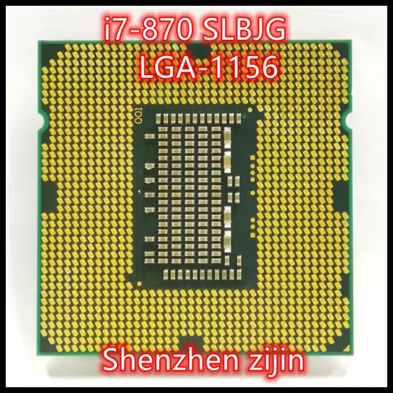 I7-870 i7 870/SLBJG 2.9 GHz facades-Core CPU Processeur 8M 95W LGA 1156