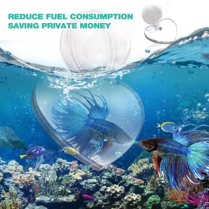 Acrylic Aquarium Betta Mirror Fish Tank Round Amusing Training Mirror Fish Bowl Thematic Ornaments For Tank Playing Accessories