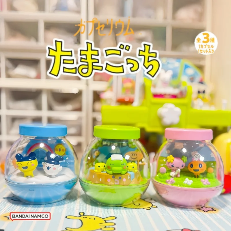 

Оригинальная миниатюрная фигурка Bandai Tamagotchi Gashapon: Мамэтчи, Лавэлитчи, Тамагочи. Милый аниме-коллекционный трендовый подарок.