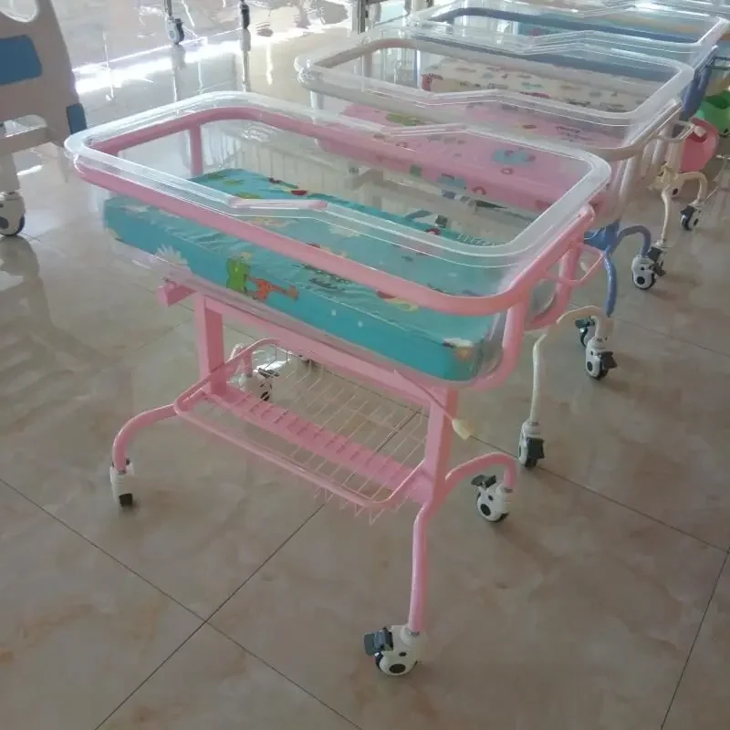 

DP-BC005 Multifunction Adjustable Movable Medical Baby Cot Cradle Pediatric Hospital Newborn Bed