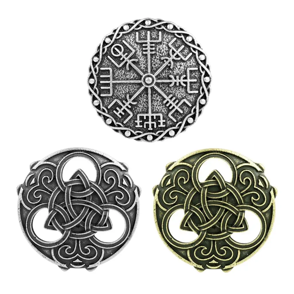 Medieval Viking Brooch Shawl Scarves Pin Fastener Holder