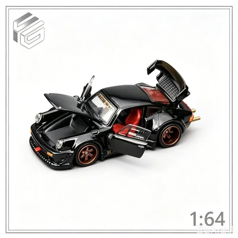 

FG 1:64 supercar RWB930, die cast alloy car model, male gift, adult collectible ornament, holiday gift.