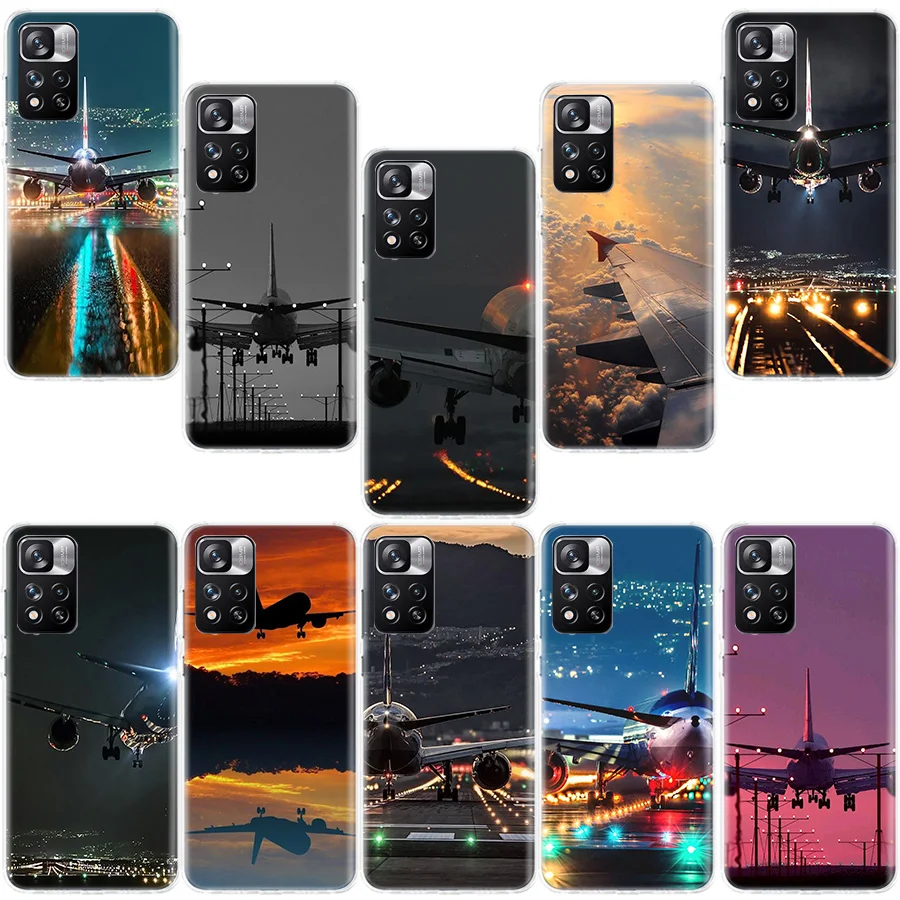 Airport Shuttle Transportation Phone Case For Xiaomi Mi 13 11T 11 Ultra 11i 12 12T Pro 12X 10T 10 Lite 5G 9 9T 8 5X 6X Cover Sof