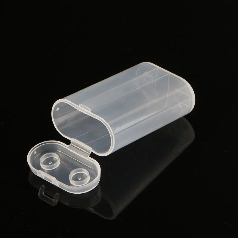 5 Pieces Plastic 18650 Battery Storage Box for Case 2 Slot Way DIY Batteries Clip Holder Container For 18650 Battery Cas