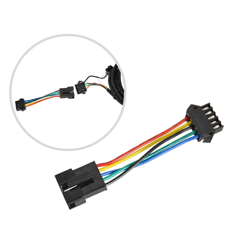 Linea di conversione display bicicletta elettrica per SW900 Adattatore bici elettrica da 6 pin a 5 pin Cavo di conversione durevole Accessori Ebike