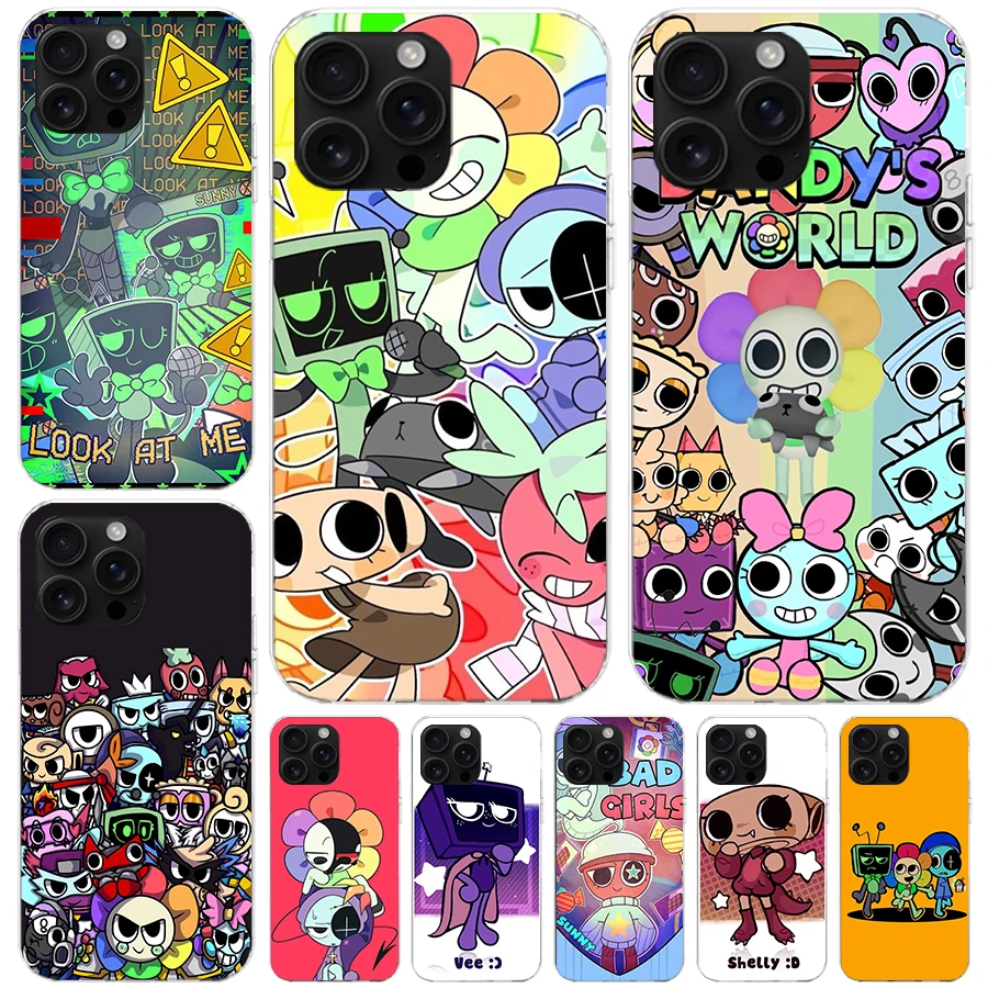 Мягкий чехол для телефона Game Dandys World для iPhone 13 12 Mini 11 Pro Max X XS XR 7 Plus 8 SE 2020 6 6S 5 5S Fundas Coque Case