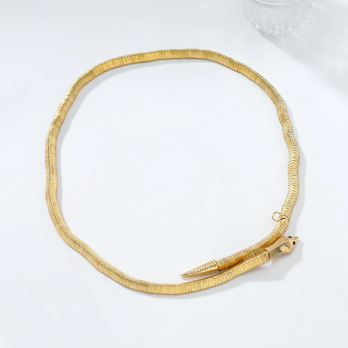 

ZAA Vintage Metal Snake Chains Choker Necklaces for Women Fashion Jewelry Collar Sweater Chain Necklace Gifts