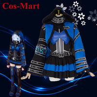 Cos-Mart Anime Vtuber Nijisanji Luxiem Ike Eveland Cosplay Costume Lovely Rabbit Uniform Activity Party Role Play Clothing