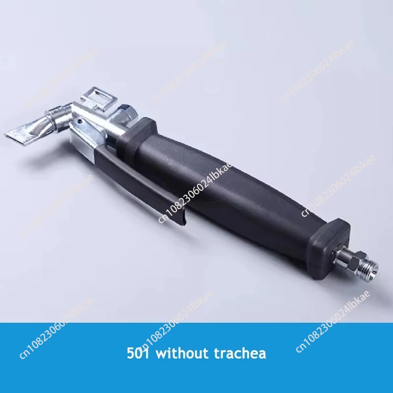 Steam spray gun for laundry, dyeing, and garment stain removal, with built-in air control