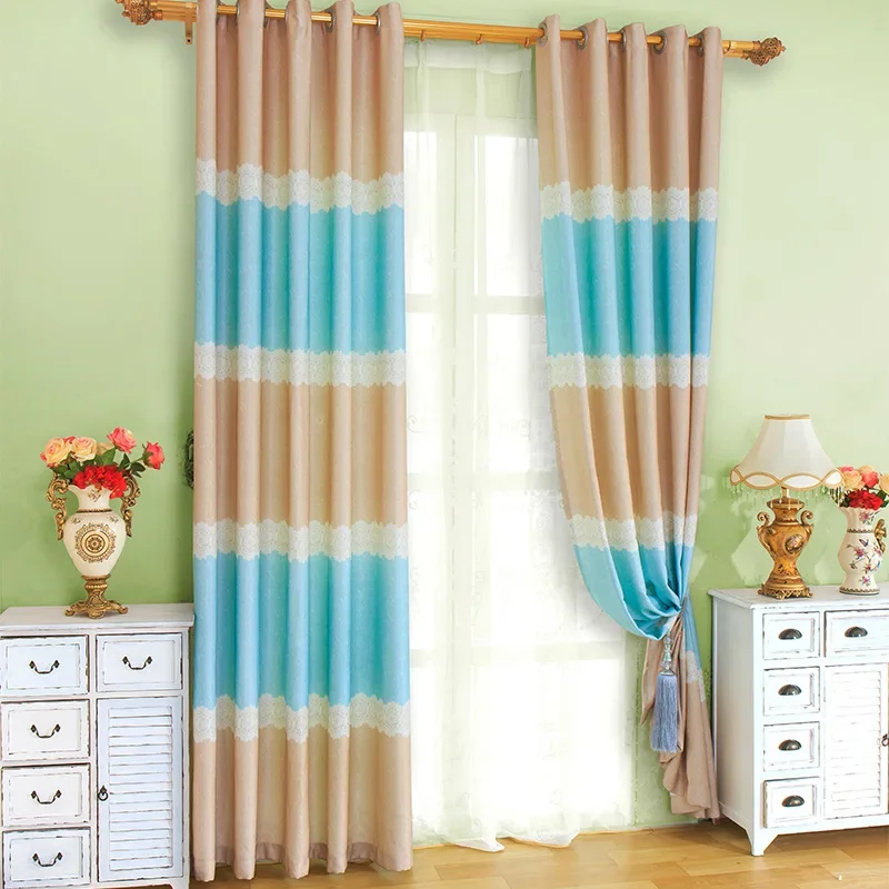 

2010 new printed curtains, fresh semi-shading curtains, living room bedroom dining curtains luxury curtains