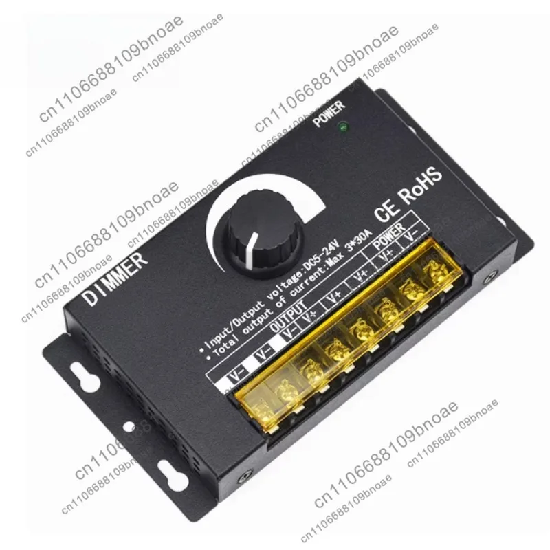 Accessories led dimmer 90a high power 5v12v24v controller light strip light box 1000w regulator 2000w