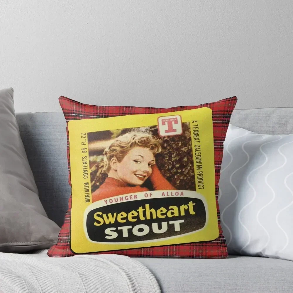 

Scottish Classics - Sweetheart Stout Throw Pillow Cushions For Sofa Sofa Covers christmas supplies pillow