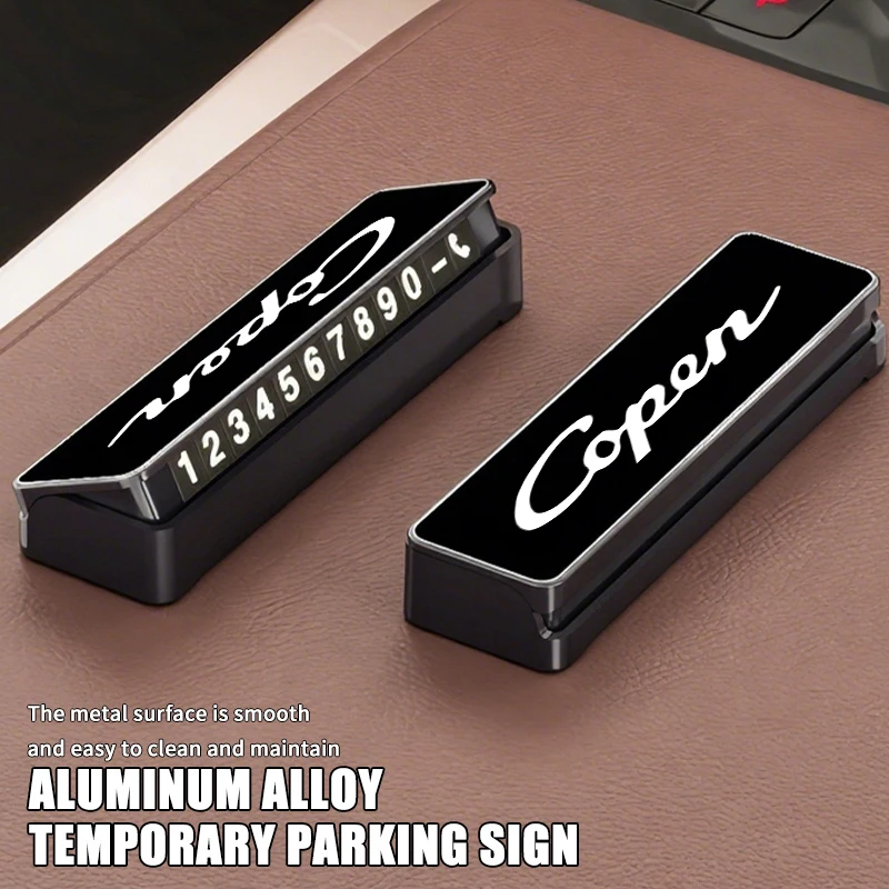 For Daihatsu Car Temporary Parking Card Phone Number Card Plate Accessories Sirion Trevis Terios Mira Materia Rocky YRV Feroza