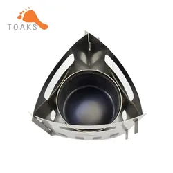 TOAKS Titanium Siphon Alcohol Stove and Stand, STV-01 & FRM-02 Camping Equipment