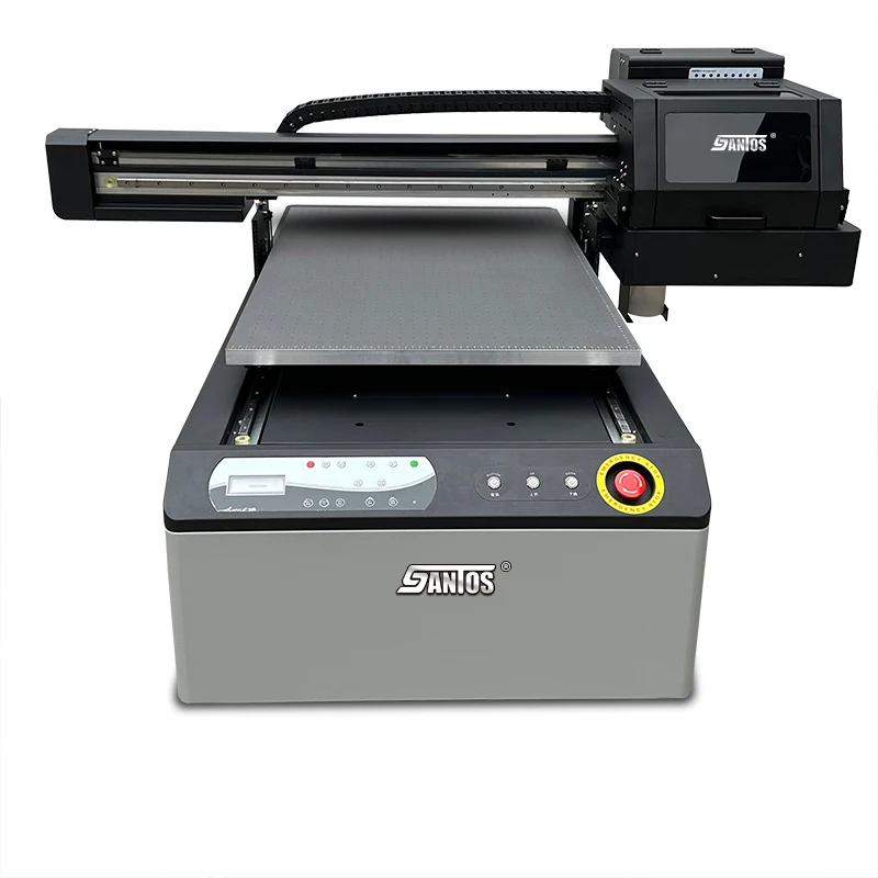 Hot Universal Printer 60*90cm XP600/i3200 heads High Definition Printing wood bottles A1 UV flatbed printer