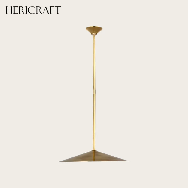 Premium Brass Pendant Light Minimalist Fixture With Customization For Living Room Kitchen Island 110V
