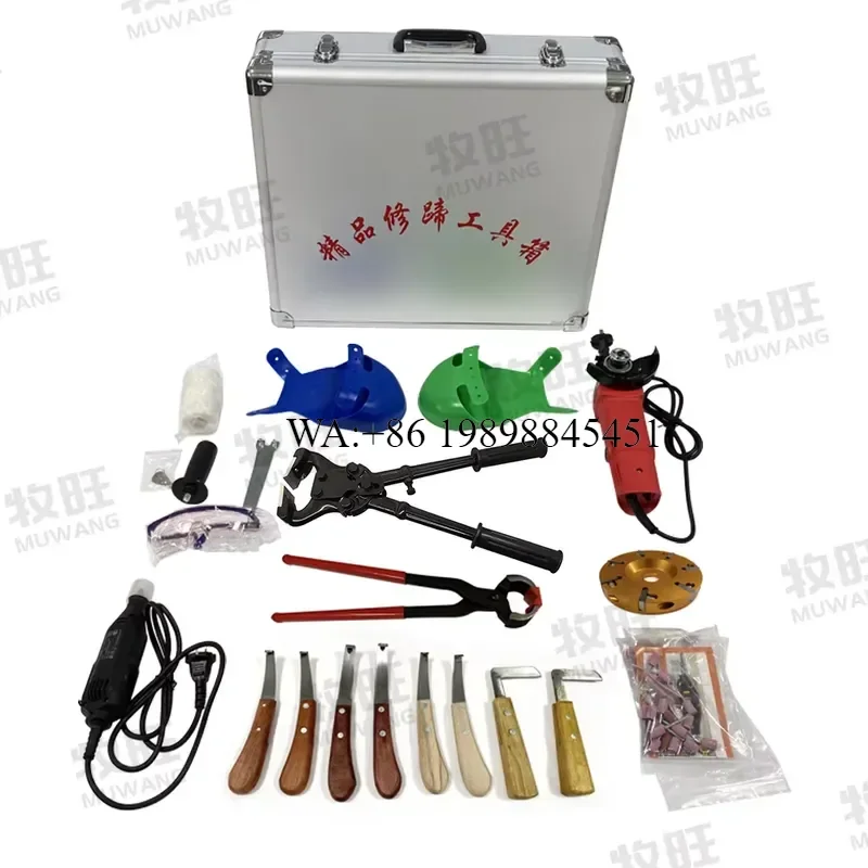 WMWMNU High Quality Cattle Hoof Trimmers Farrier Tool Kit House Hooves Cutter Multi-function Cow Hoof Nipper for Veterinary