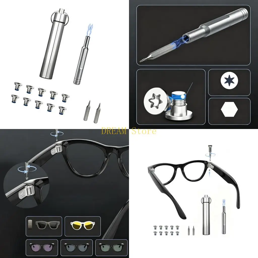 Glasses Screw Replacement with Driver for Daily Care Best Sale