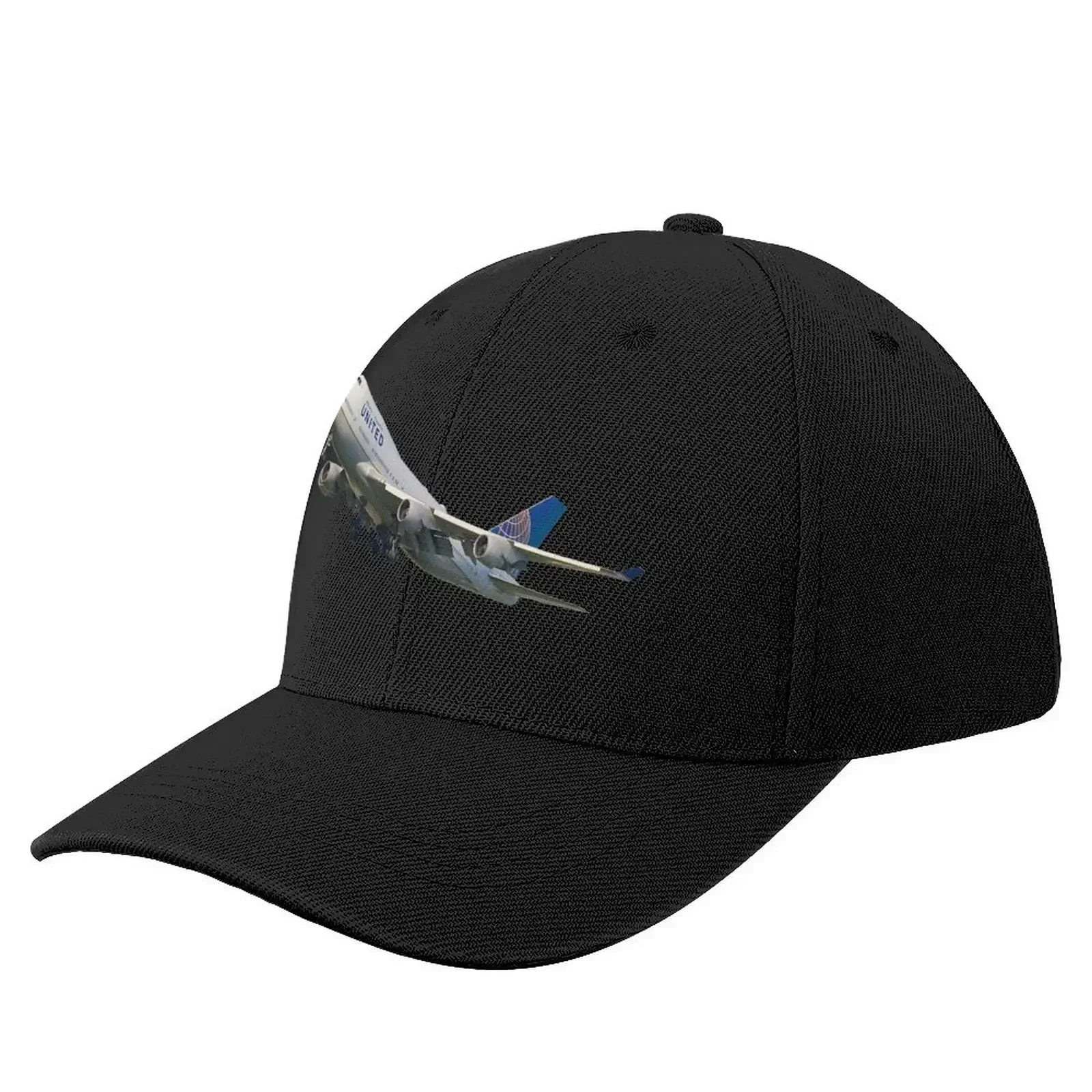 United Airlines 747 Baseball Cap Fishing cap Snap Back Hat beach hat Man Women's