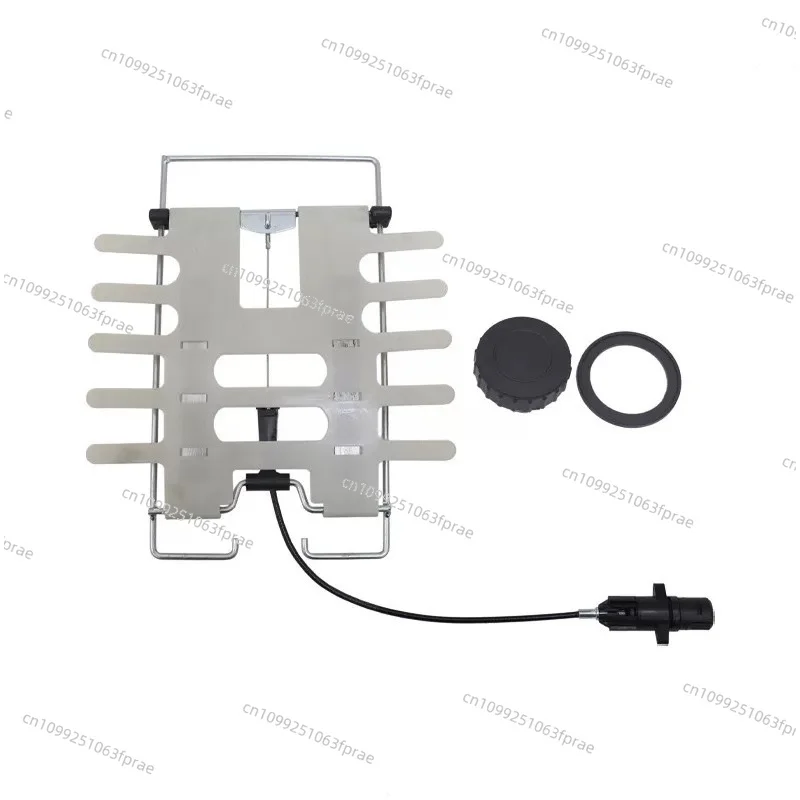 Manual Adjustable Car Seat Lumbar Brace, Rigid Plastic Support Sheet, Mechanical Waist Relief Accessory for Driving Comfort