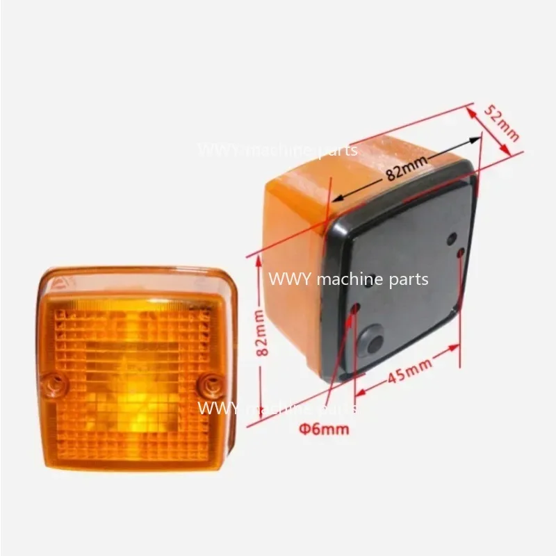 Suitable for 3T PC Forklift Accessories, Front Turn Signal Light and Rear Combination Light