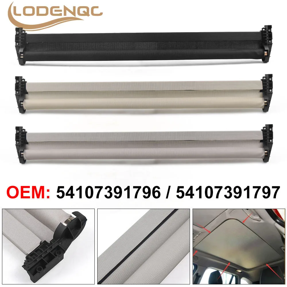 

54107391796 Car Panoramic Electric Sunroof Curtain Skylight Sunshade For BMW X1 F48 F49 2' F45 F46 16-18 54107391797 54107391798