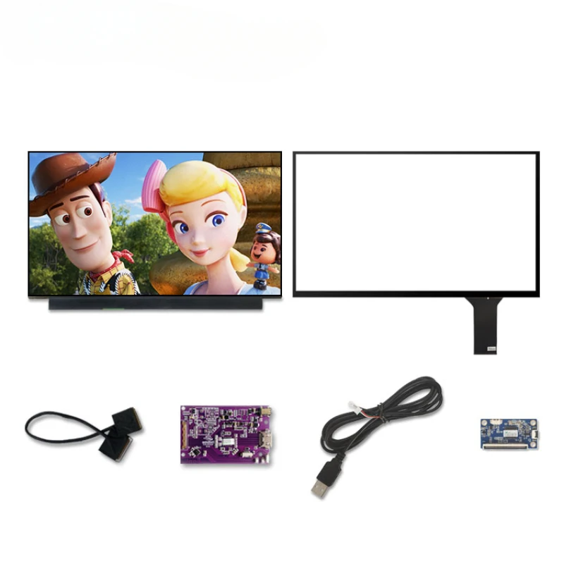 

40-Pin UHD IPS Capacitive Touch Screen 3840 * 2160 Resolution Amoled 4K 15.6 Inch Display Module