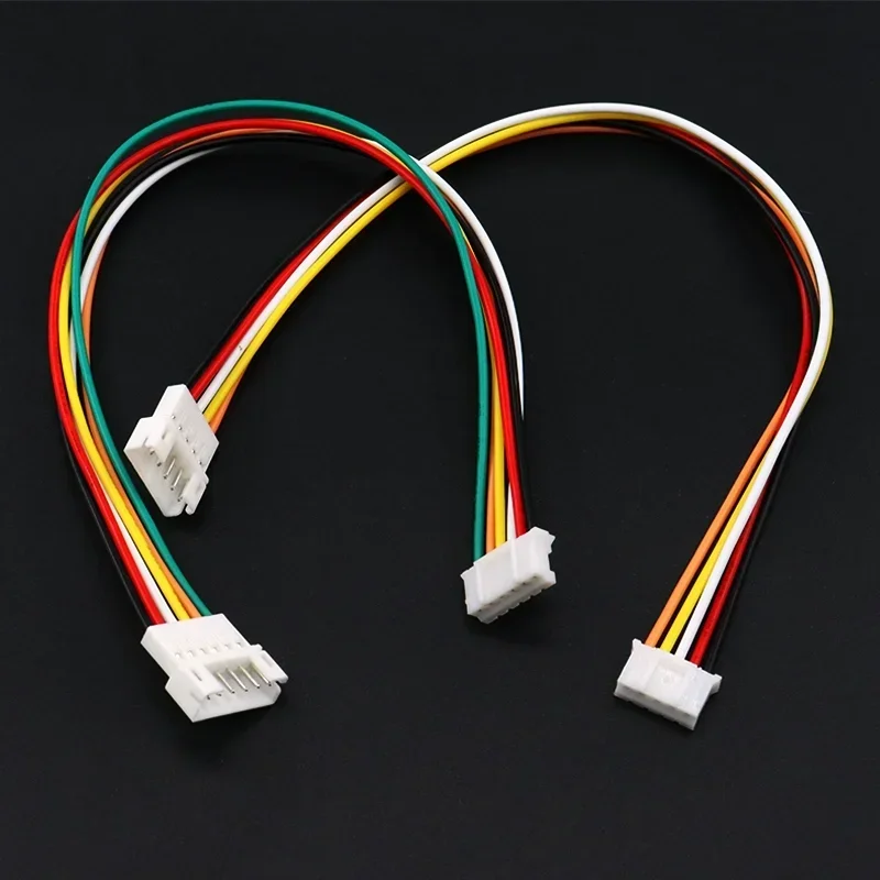 5PCS JST PH2.0 Extension Lines Male to Female Connector 2/3/4/5/6/7/12 Pin 20cm Cable Length 26AWG for Electronic Components