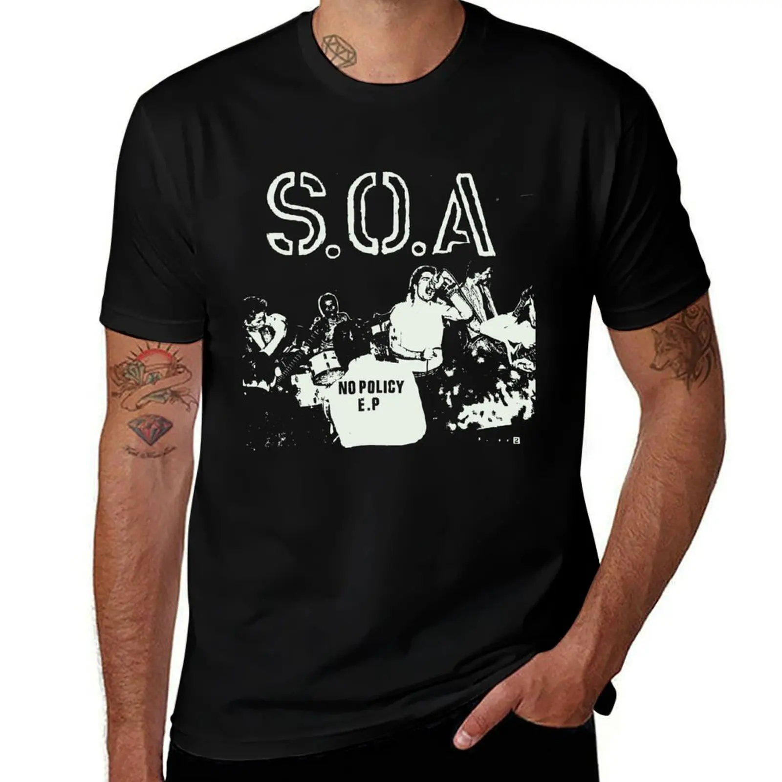 

State of Alert T-Shirt hippie clothes affliction shirts summer clothes essential t shirt mens graphic t-shirts