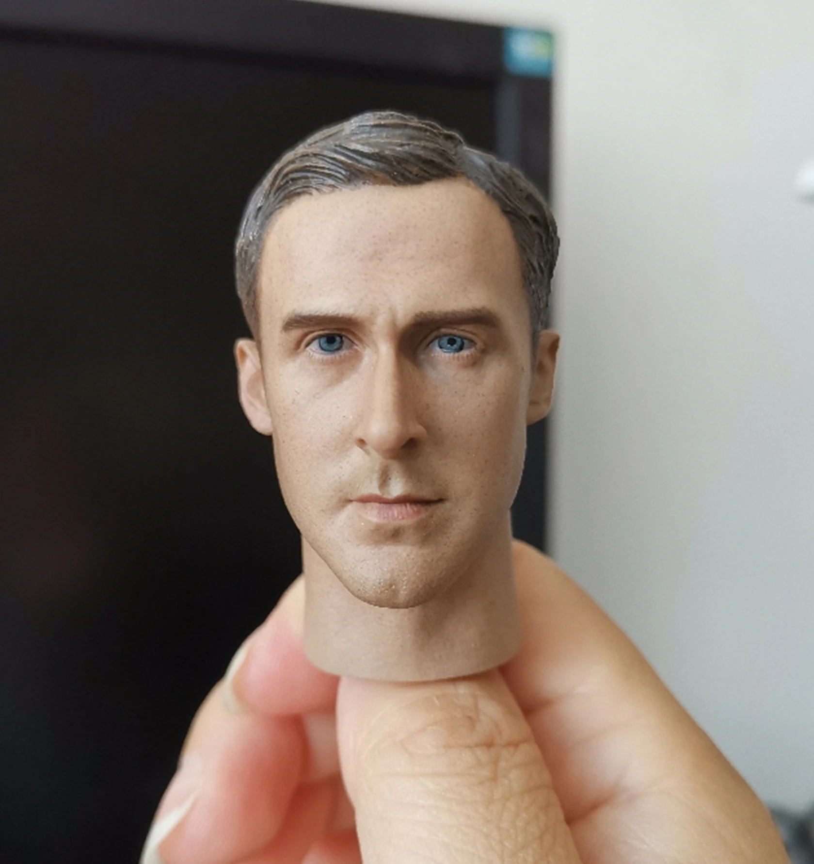 1/6 Scale Young Ryan Gosling Singer Actor Head Sculpt Model Fit for 12'' Hot Toys Action Figure