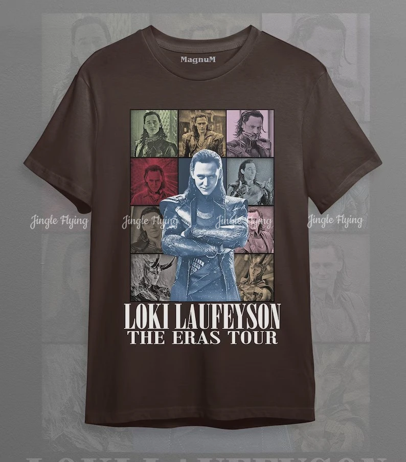 Loki Laufeyson Eras Tour Unisex Softstyle T-Shirt Jonas Eras Tour Unisex Softstyle T-Shirt Geralt Of Rivia Vintage Unisex Shir