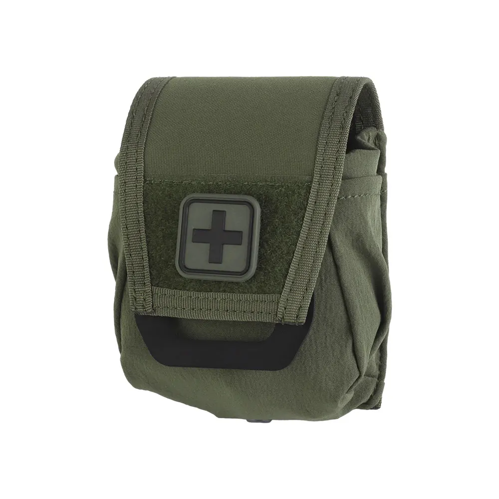 POSEIDON DEFENSE Small Medical Bag Molle Mount Quick Handle Split Design Multi-purpose Fist Aid IFAK Supplies Storage Pouch