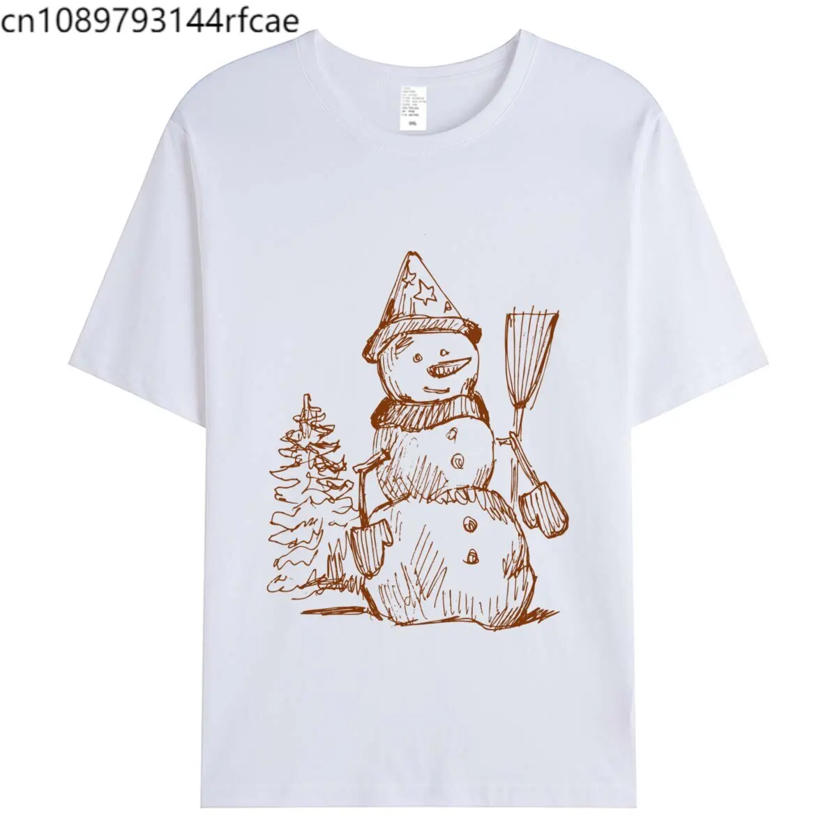 

Merry Christmas gifts familyunisex 100% cotton topteeHarajuku Fashion oversize shorttshirt 030