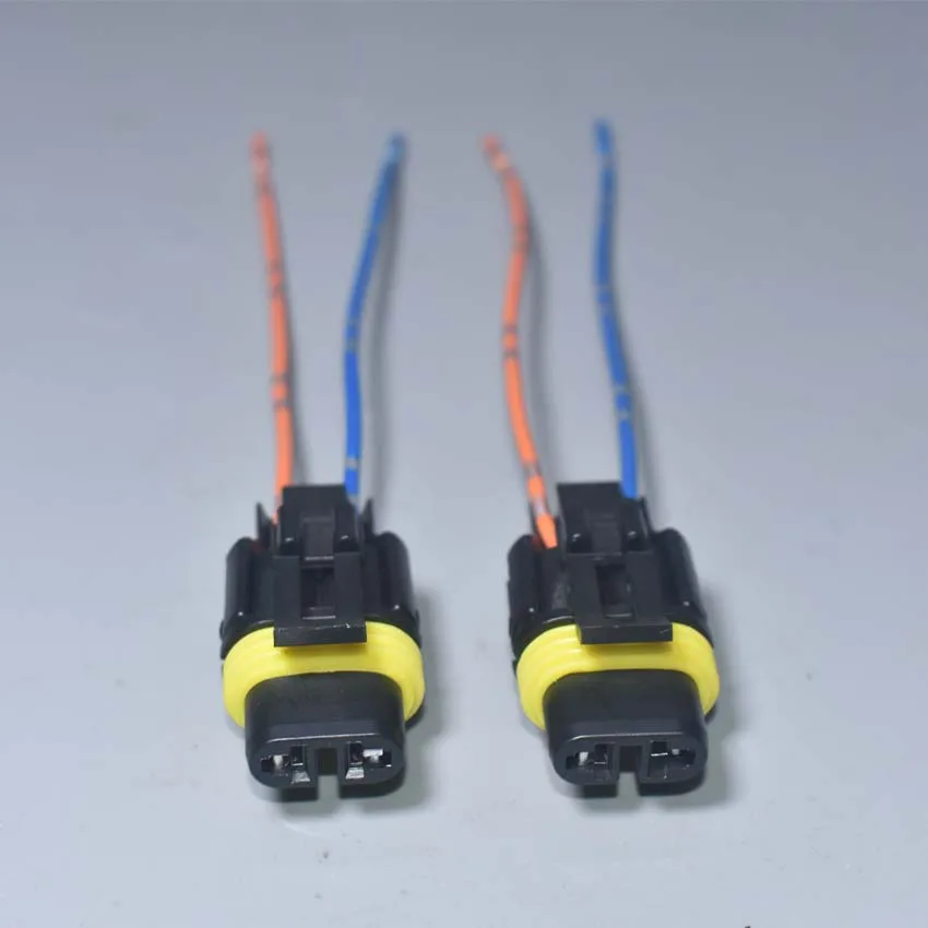 H8 H11 Wiring Harness Connector Plug, High Temperature Resistant Bulb Socket Base for Car Headlight & Fog Light