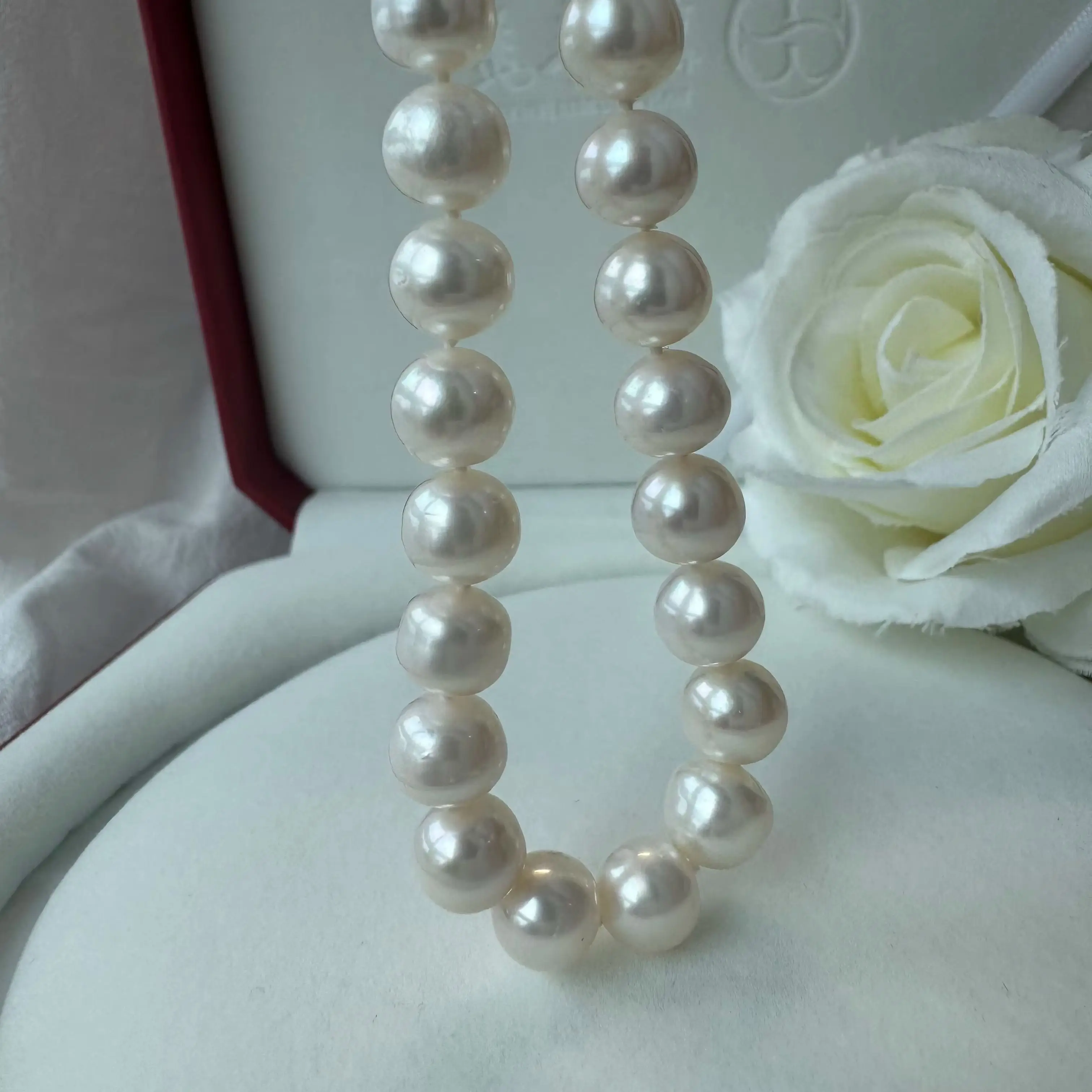 Gorgeous Jewelry AAAA9-10mm Natural South Sea pearl Necklace 16in/18in/20in/22in/24in